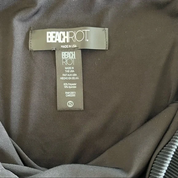 NEW without tags Beach Riot Celine One Piece - Black - Picture 5 of 7